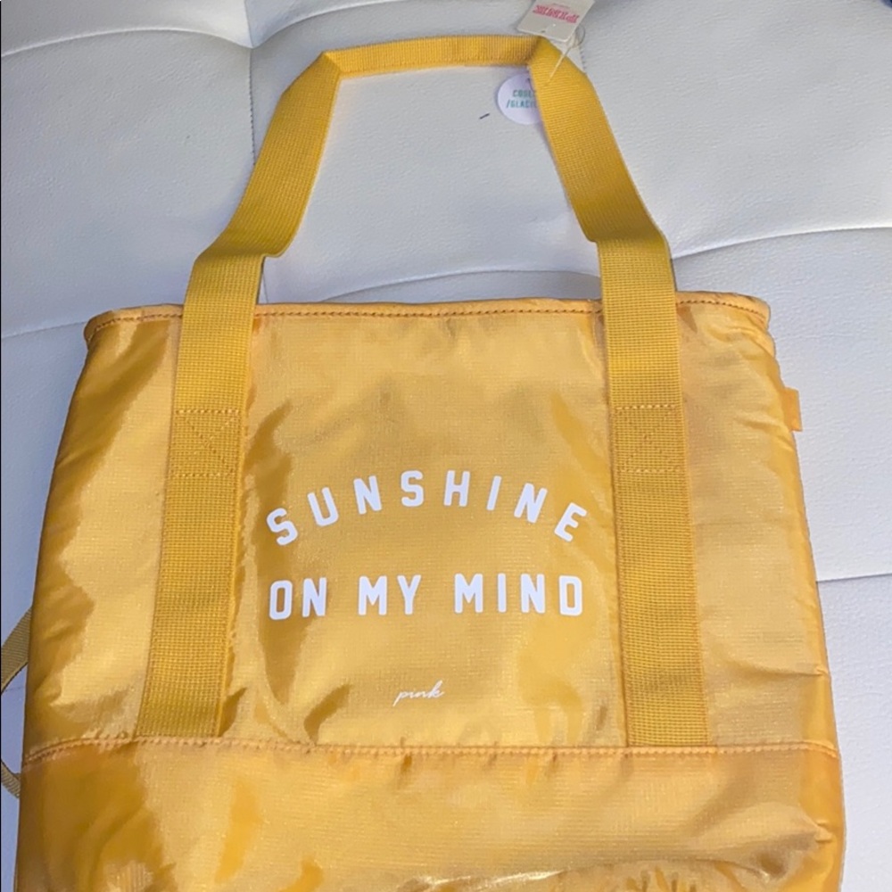 PINK VS Cooler tote